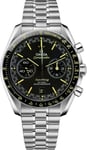 Omega 329.30.44.51.01.003 Speedmaster Super Racing Sort/Stål Ø44.25 mm