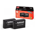 Hähnel - HL-E12 Canon Type Twin Pack - Camera Accessories - Two Li-Ion Batteries