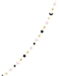 Girlander med Stjerner og Måner 190 cm - Pink Halloween