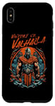 Coque pour iPhone XS Max Victory or Valhalla Viking Warrior Tee