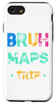 Coque pour iPhone SE (2020) / 7 / 8 Bruh, We Don't Need Maps - L'aventure ultime en voyage en voiture