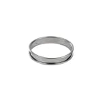 Gobel 834943 Cercle à Tarte Haut Inox Bords roulés 16 cm