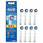 8 x Oral-B Precision Clean Toothbrush Heads New