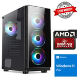 AMD Ryzen 3 Gaming PC Home Office Computer 8 Thread 32GB 240GB SSD Windows 11 A