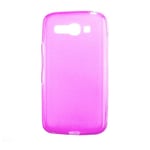Coque silicone unie compatible Givré Rose Alcatel One Touch Pop C9 - Neuf
