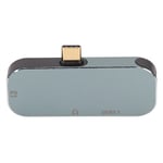 Type C-hub, Hot-Swappable, 5-i-1, PD-laddning, 10 Gbps, 100 W, 3,5 mm Hörlursuttag, USB C-hub för Win, Android, OS X