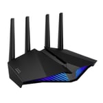 Asus (RT-AX82U) AX5400 (574+4804Mbps) Wireless Dual Band RGB Wi-Fi 6 Router
