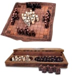 Hnefatafl Brädspel, Set, Set för vuxna/barn med trälåda [HK]