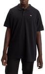 Levi's Men's Big & Tall Housemark Polo T-Shirt, Mineral Black, 5XL