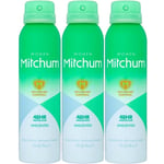 Mitchum Antiperspirant Deodorant Women Unscented Advanced Control 150ml x 3
