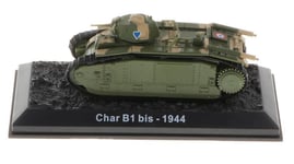 Char B1 bis - 1944 French Military Battle Tank Vehicle Toy Model Diecast 1:72