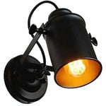 Retro industriell taklampa vägglampa inomhus retro industriell loft stil E27 sockel för barer, restauranger, kaféer Y
