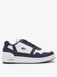 Lacoste T-clip 223 4 Lace Trainer, Navy, Size 1 Older