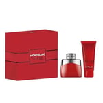 MONT BLANC LEGEND RED 50ML EDP + 100ML SHOWER GEL BRAND NEW GIFT SET