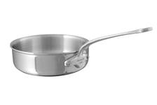 Mauviel1830 M'Cook 5211 Sauting Dish, Aluminium, Stainless Steel, 16 cm