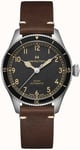 Hamilton H76205530 Khaki Aviation Musta/Nahka Ø38 mm