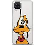 ERT GROUP Coque de téléphone Portable pour Samsung A12 / M12 Original et sous Licence Officielle Disney Motif Pluto 001 Parfaitement adapté à la Forme du téléphone Portable, partiel imprimé