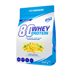 6PAK Protein 80 Whey Protein Banana, 908 g