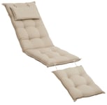 Brafab - Florina däckstolsdyna Beige