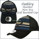 Oakley Mens Mesh Cap Golf NEW Heather New Era Stripe Golf Snapback Truckers Cap