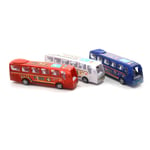 Baby Diecast Windup Bus Model Classic Toys Kid Plasitc Pull 0 1