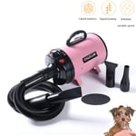 Ledph 2800W Motor Stepless Adjustable Speed Dog Hair Dryer Quiet Pet Hair Force Dryer High Velocity Pet Dog Grooming Dryer Blower with Heater Professional High Velocity Air Forced Dryer for Dogs
