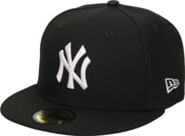 New Era New York Yankees Mlb Basic Cap 10003436 Svart 7 1/4