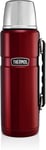 Thermos Stainless King Flask, Cranberry Red, Thermos Drinks Flask, Thermos Bottl