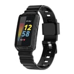 Fitbit Charge 6/5/4/3 TPU klockband - Svart