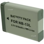 Batterie pour CANON POWERSHOT G9 X MARK II - Garantie 1 an