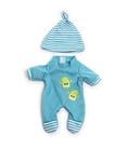 Miniland 31671 doll clothes, 3-6 years, blue, suitable for 21cm dolls