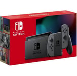 Console Nintendo Switch 2019 Avec Paire De Joy-Con Grises - Nouvelle Version