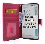 New Standcase Wallet Xiaomi Redmi Note 9s / Note 9 Pro (Hotpink)