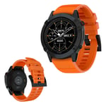 Garmin Fenix 6 / Fenix 5 Plus / Fenix 5 / Forerunner 935 / Quatix 5 / Quatix 5 Sapphire / Approach S60 / Garmin Instinct silicone watch band - Orange