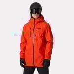 Helly Hansen Herr Alpha Lång Skaljacka Röd L