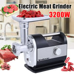Unbranded 3200W Electric Meat Grinder Kitchen Food Sausage Mincer Stuffer Maker