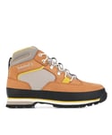 Timberland Womenss Euro Hiker Hiking Boots in Wheat - Natural Leather - Size UK 7