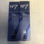 No 7 Lift & Luminate Triple Action Serum Extra Large 75 ML Brand New X2