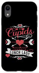 iPhone XR Romantic Lunch Lady Cupid's Favorite Valentines Day Quotes Case