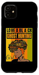 iPhone 11 Black Independence Day - Love a Black Ghost Hunting Girl Case