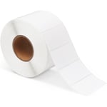Självhäftande etiketter, 1 rullar 1000 vanliga vita självhäftande etiketter, 60 * 30 mm självhäftande etiketter för utskrift av postadresser, prisetikett
