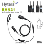 Hytera EHN21 C-Style Headset Inline Mic & PTT (PD6. HP6)