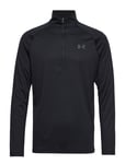 Ua Tech 2.0 1/2 Zip Sport Sweat-shirts & Hoodies Fleeces & Midlayers Black Under Armour