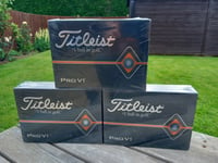 Titleist Pro V1 Golf Balls 36x / Three Dozen / 12x Per Pack - Brand New Sealed