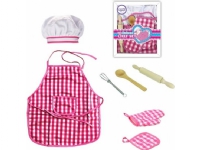 Set of the little chef - apron and kitchen utensils 7 pcs. Whoopie