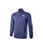 Wilson Staff Men's Golf Thermo-Shirt, STAFF MODEL THERMAL TECH, Polyester/Spandex, Blue, Size L, WGA700717LG
