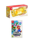 Nintendo Switch Lite Yellow Console With &Amp; Super Mario Bros. Wonder