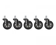 MaxMount Hjul till Stol 3″ Universal - Svart