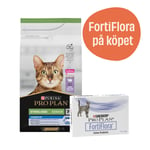 Sterilised Senior 7+ med LONGEVIS® Kalkon + 7-pack FortiFlora - Torrfoder 10 kg + 7-pack FortiFlora