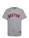 Boston Red Sox Nike Official Replica Road Jersey Tops T-shirts Short-sleeved Grey NIKE Fan Gear